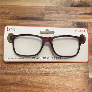 ICU eyewear reading glasses- + 1.50